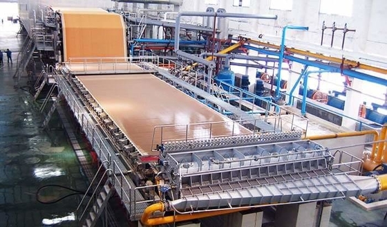 آلة تصنيع الألواح الورقية المزدوجة 6000 مم 800 م / دقيقة بكفاءة عالية