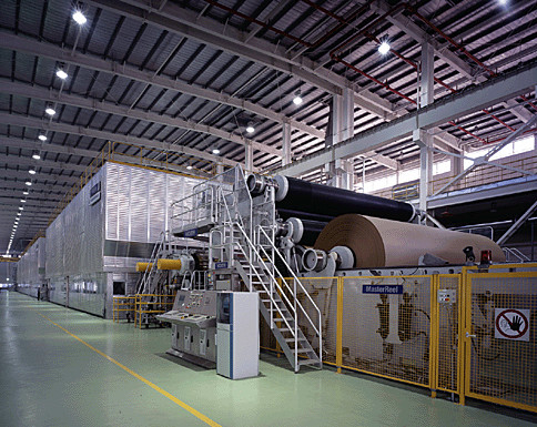 أداء رائع آلة تصنيع الورق Testliner خط إنتاج طبقة مزدوجة
