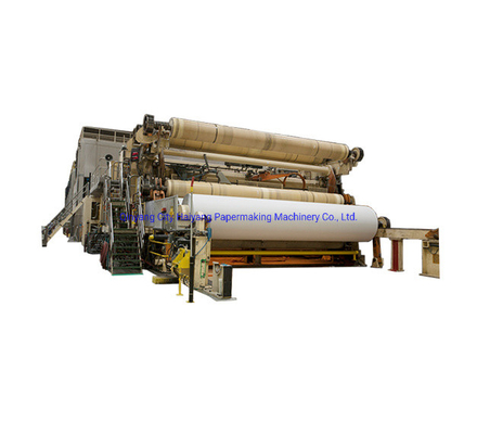 ماكينة طباعة الورق المموج 1092mm 10T / D 550m / Min