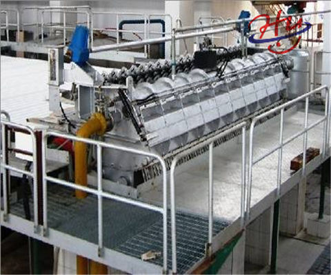 آلة تصنيع ورق الكرافت المموج عالية القوة 380V سعة كبيرة