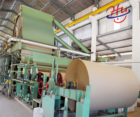 آلة تصنيع الألواح الورقية المزدوجة عالية السرعة آلة أوتوماتيكية 350m / Min 300TPD Form Factory