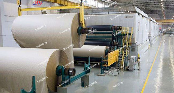 1092mm Kraft Papermaking Plant من نفايات الورق 120m / Min