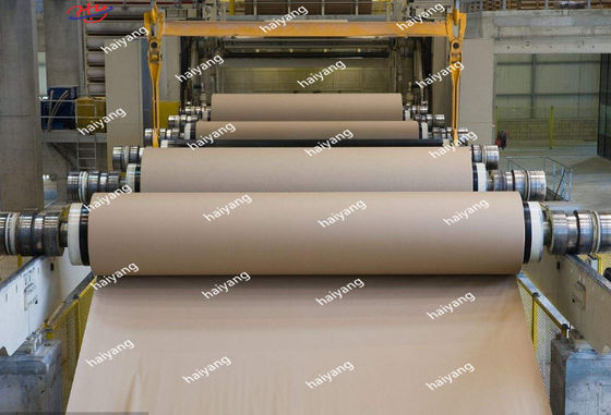 1092mm Kraft Papermaking Plant من نفايات الورق 120m / Min