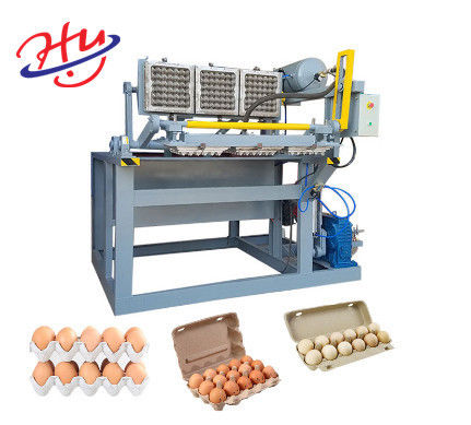 CE Egg Tray Machine 2500pcs / H معدات إعادة تدوير نفايات الورق