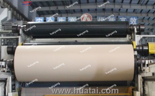 خط إنتاج آلة تصنيع الورق المموج Haiyang Kraft 600m / Min 6200mm