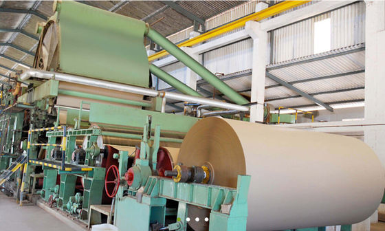 خط إنتاج آلة تصنيع الورق المموج Haiyang Kraft 600m / Min 6200mm