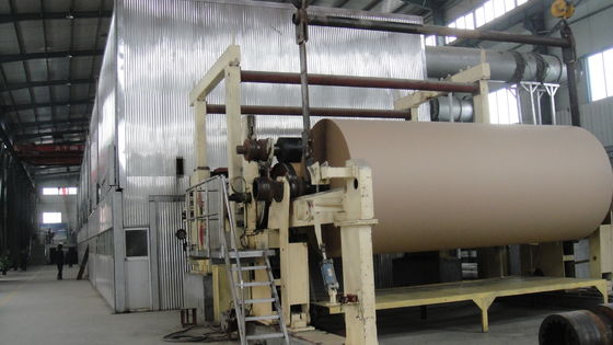 آلات تصنيع الورق المموج Testliner Kraft 2900mm 50 T / D 240m / Min