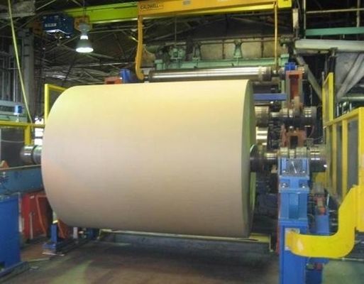 5 طن آلة تصنيع الورق الحرفي 1092ملم الخشب الخضار 10-500 طن / يوم