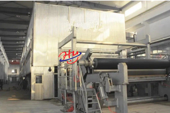 120-800m / Min Kraft Paper Mill Machine دائم لفة المموج 2100mm