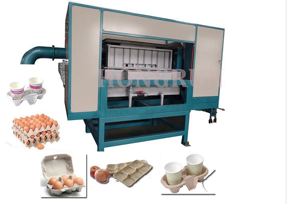 آلة صنع صينية البيض بقدرة 3000 قطعة / ساعة بأربعة وجوه 53.7 كيلو وات مع 32 قالب