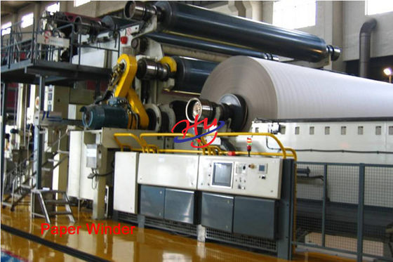 2800mm A4 ورقة ماكينة إعادة تدوير نفايات الورق 300m / دقيقة