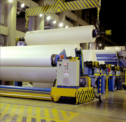 3200mm 50 طن / يوم آلة ورق الكربون آلة إعادة تدوير النفايات الورقية