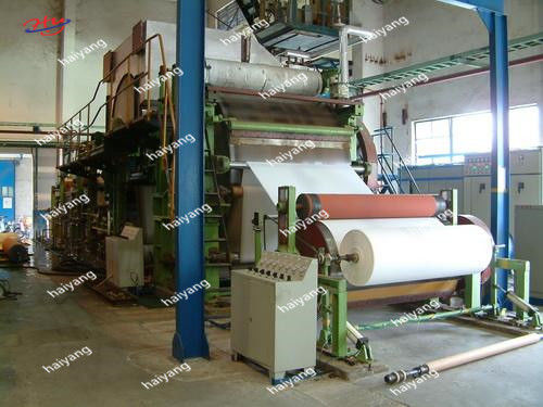 1800 مم 10 طن في اليوم آلات تصنيع المناديل الورقية عالية السرعة
