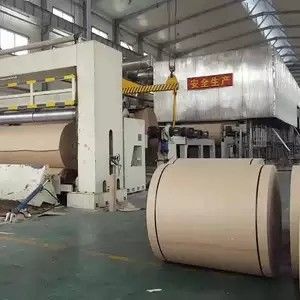 آلة تصنيع ورق الكرافت بإعادة تدوير الأسلاك المزدوجة 3200 مم