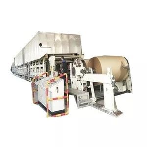 آلات تصنيع ورق الكرافت المموج من قش القمح 400m / Min