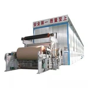 آلة تصنيع ورق الكرافت 3800mm عالية السرعة 450 T / D