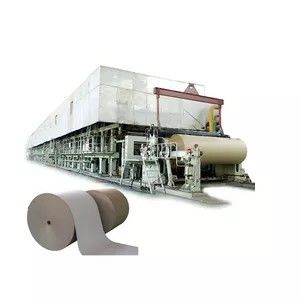 2200mm آلات معالجة ورق الكرافت 350m / Min مصنع مطحنة الورق المقوى